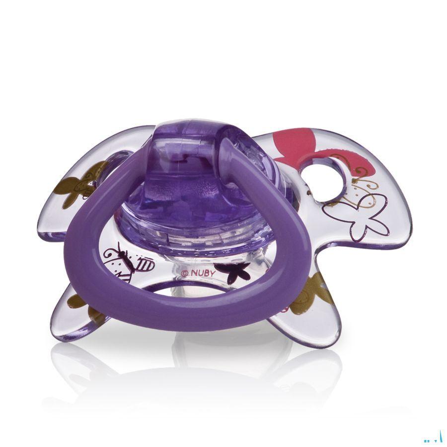 Nuby Geoac Orthodontische Fopspeen - 6-18m  -  New Valmar