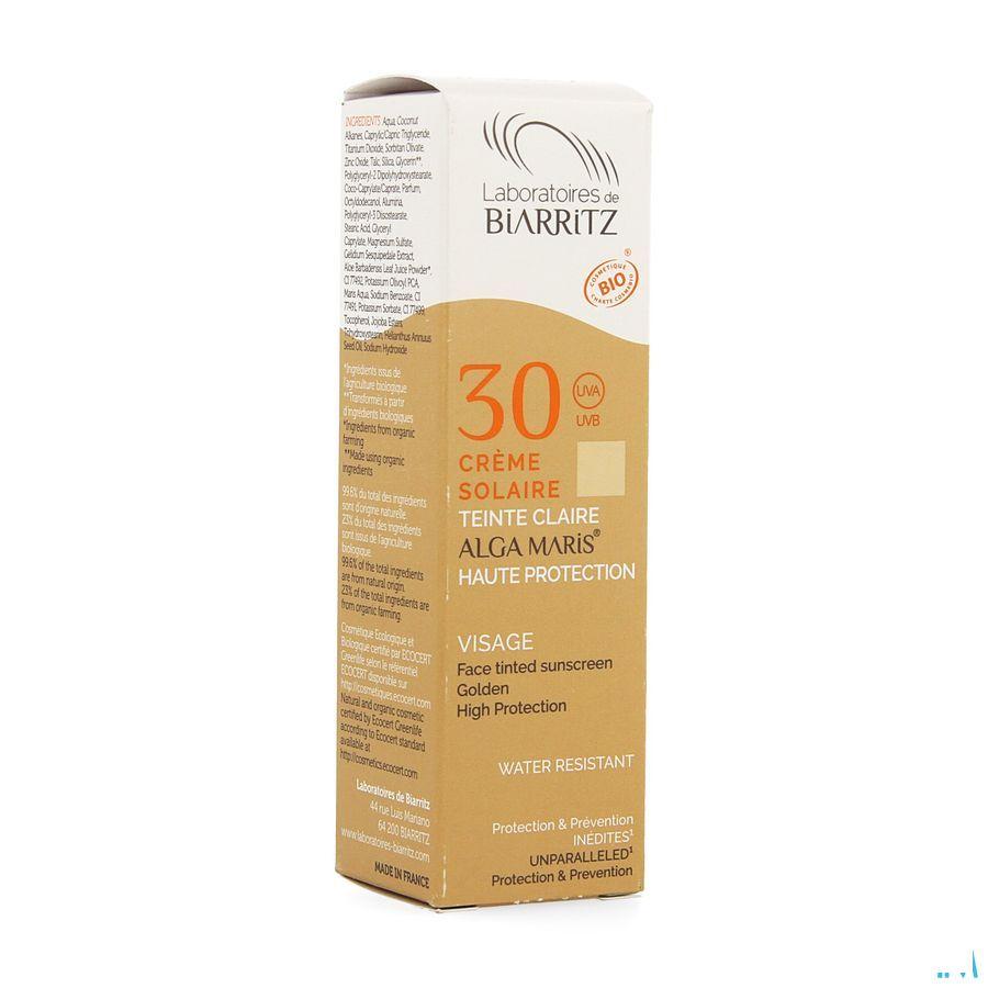 Alga Maris Zonnecreme Gezicht Ip30 Licht 50 ml