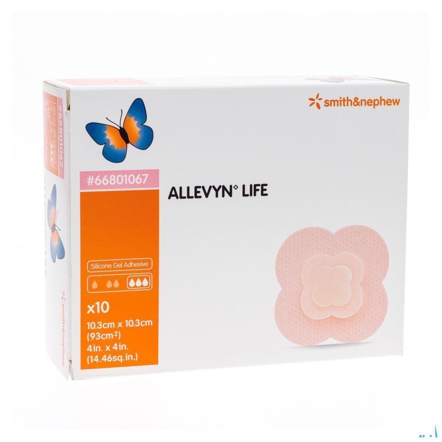 Allevyn Life Pansement 10,3x10,3cm 10 66801067  -  Smith Nephew
