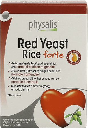 Physalis Red Yeast Rice Forte Caps 60
