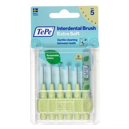 Tepe Interdental Brush 0,80mm Green X-soft 6