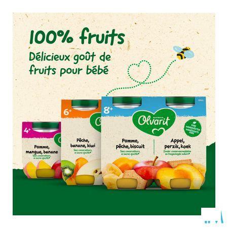 Olvarit Banaan Appel Sinaasappel Koek 2x200 gr 12m51  -  Nutricia