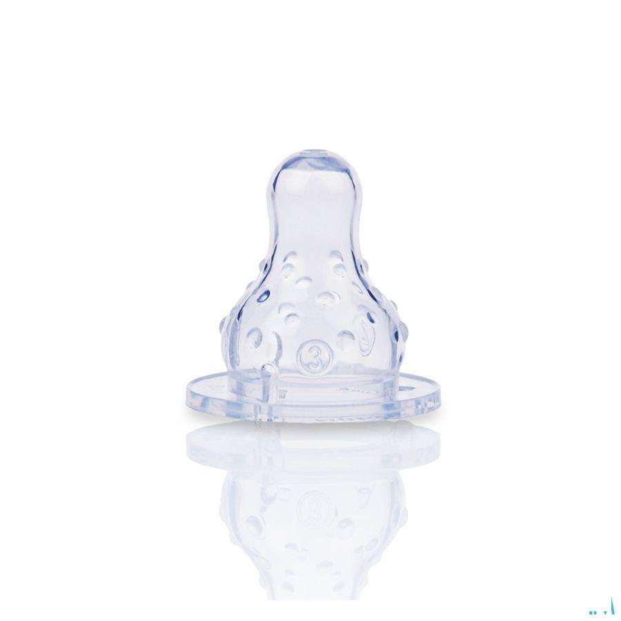 Nuby Antikoliek Speen Voor Standaard Halsfles 1.2.3 Flow 0m +   -  New Valmar