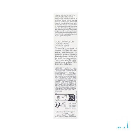 Uriage Depiderm Oogcreme T/Vlekken 15ml
