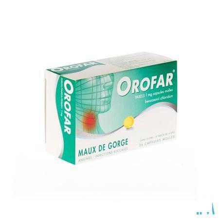 Orofar Parels-perles 36 X 1 mg