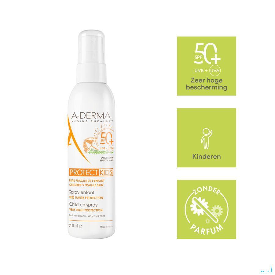 Aderma Protect Spray Enfant Ip50 + 200 ml  -  Aderma