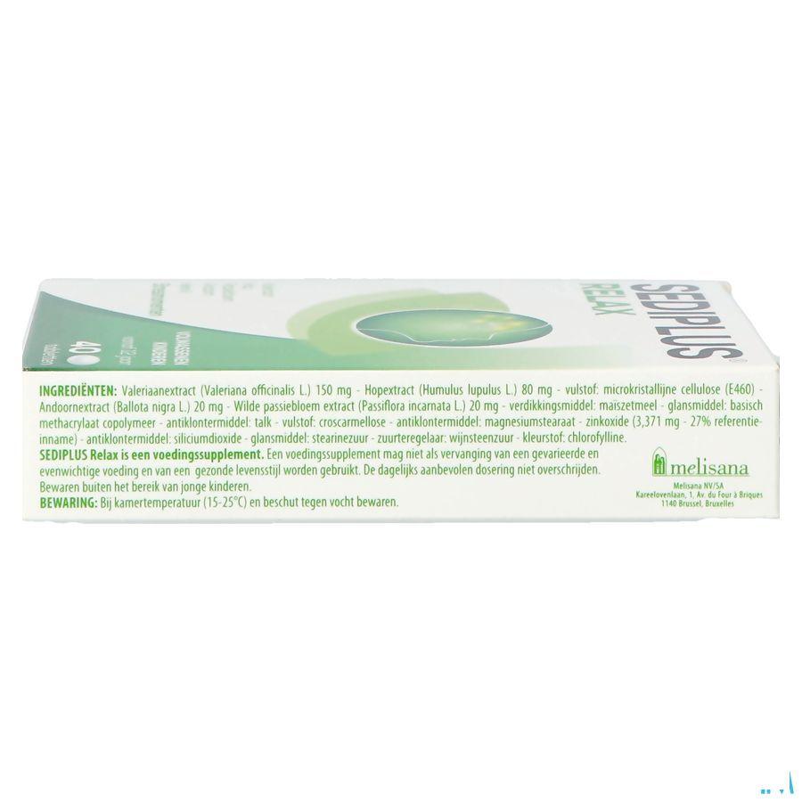 Sediplus Relax Dragee 40  -  Melisana