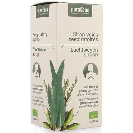 Purasana Puragem Siroop Luchtwegen 200 ml