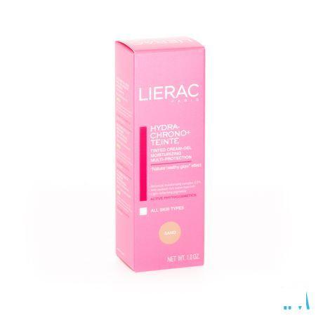 Lierac Hydra Chrono+teinte Sable Gel-creme Tube 30 ml