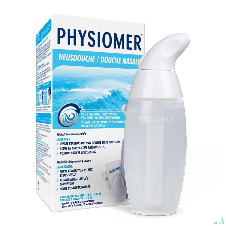 Physiomer Douche Nasal + Sel Mer 6 Sach