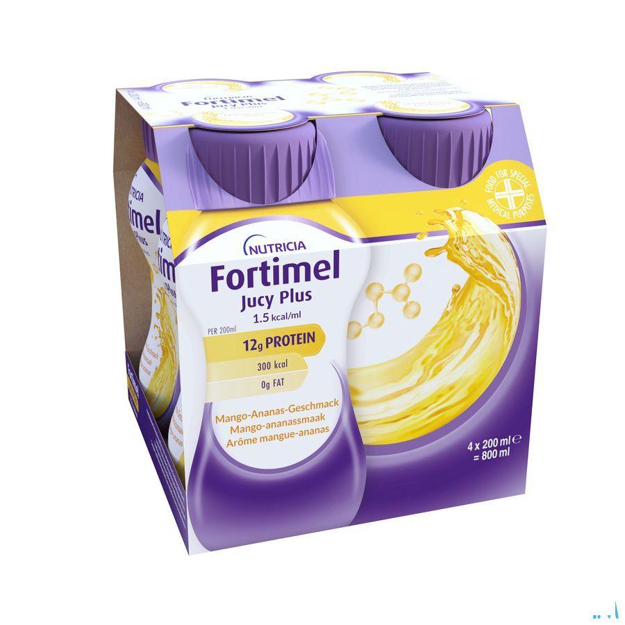 Fortimel Jucy Plus Mango Ananas 4 x 200 ml 185085