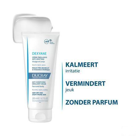 Ducray Dexyane Creme Anti krab Verzachtend 200 ml