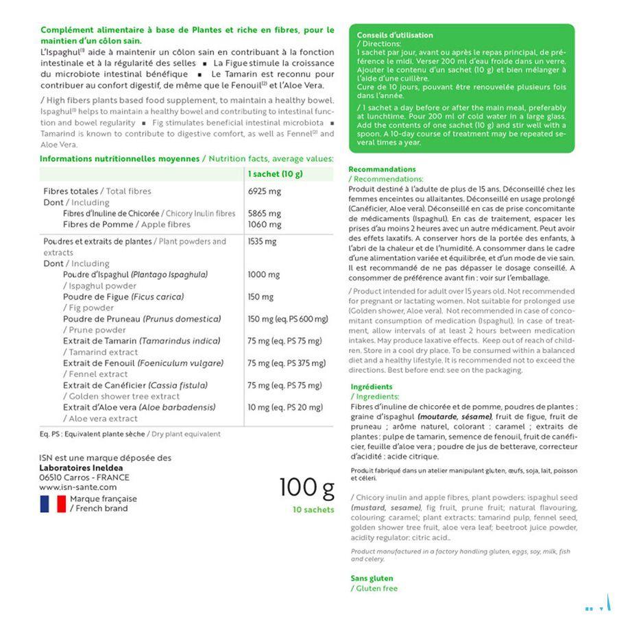Detox Colon Isn Etui Sach 10X10G