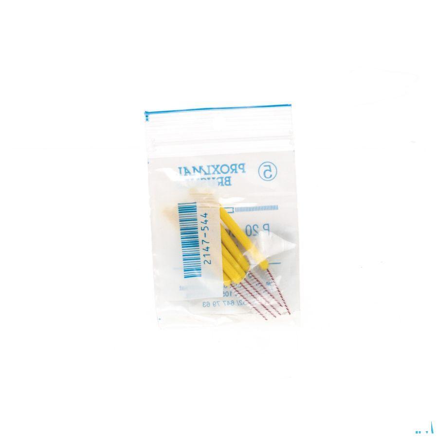 Proximal Tandenborstel M/heft Cylindrisch Long 5 P20  -  Deprophar
