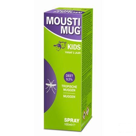 Moustimug 9,5% Deet Spray 100 ml