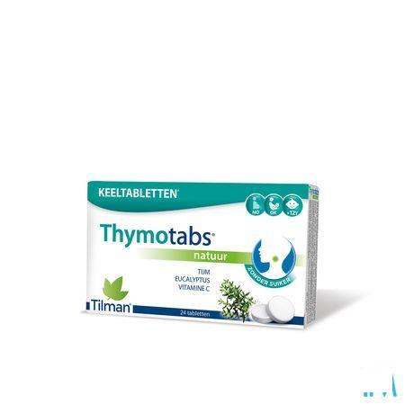 Thymo Tabletten Natuur Zuigtabl 24  -  Tilman