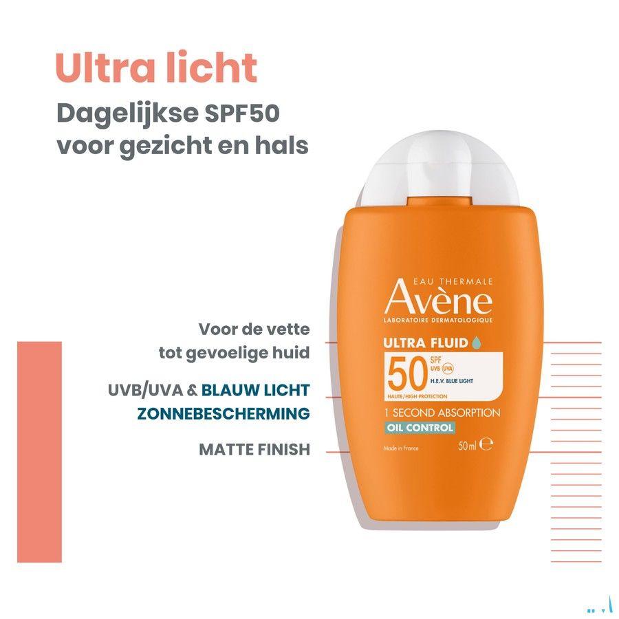 Avene Sol Spf50 Ultra Fluid Oil Control 50 ml