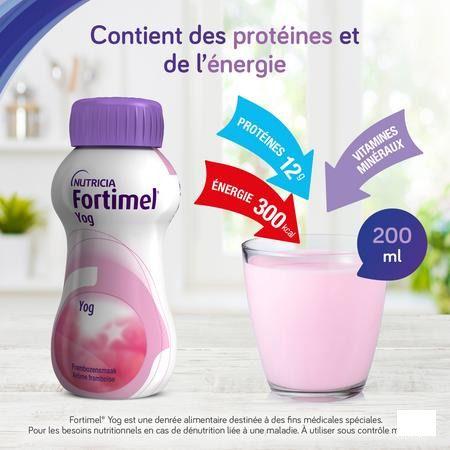 Fortimel Yog Arome Vanille Citron 4X200  ml 156596  -  Nutricia