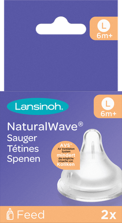 Lansinoh Natural Wave Tetine Fast 2