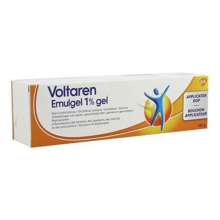 Voltaren Emulgel 1 % Gel 120G Applicator Dop New