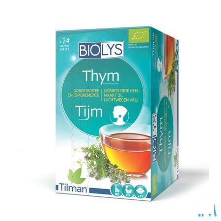 Biolys Tijm Zakjes 24  -  Tilman