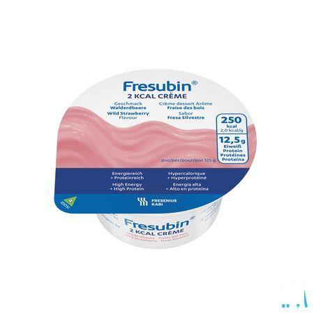 Fresubin 2kcal Creme Fraise Pot 4x125 gr  -  Fresenius