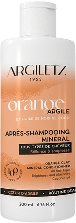 Argiletz Apres-Shampooing Argile Orange 200 ml  -  Natur'Inov