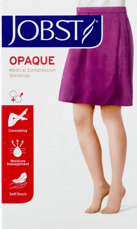 Jobst Opaque 2 Ag Reg Dots Nat Iii Pair