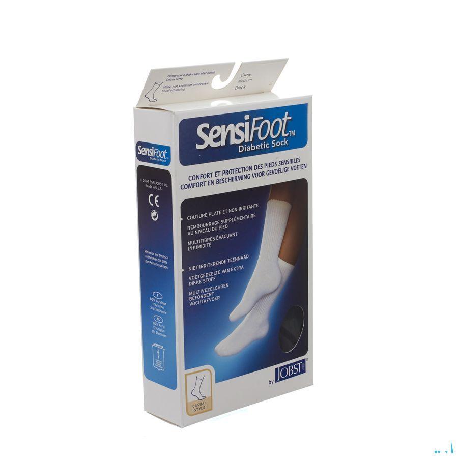 Sensifoot Sok Diabetische Voet Zwart 1p M 77146