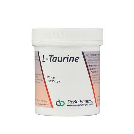 L-taurine Capsule 100x500 mg  -  Deba Pharma