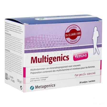 Multigenics Femina Poeder Zakje 30 7284  -  Metagenics