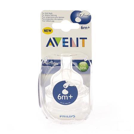 Philips Avent Tetine Preparation Plus Epaisse Sil 2 Scf636/27  -  Bomedys