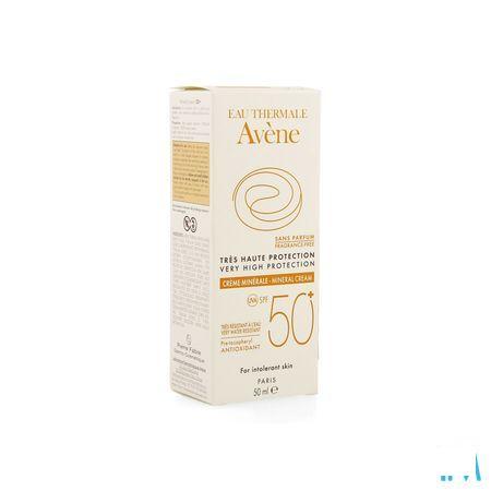 Avene Zonnecreme Minerale Z.hoge Besch.ip50 + 50 ml  -  Avene