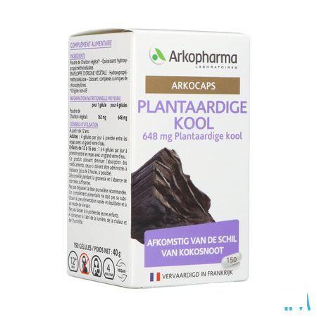 Arkocaps Plantaardig Kool Capsule 150  -  Arkopharma