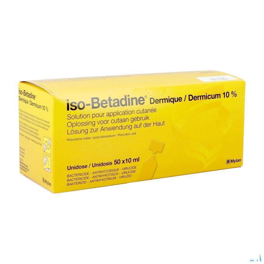 Iso Betadine Derm 10% 50 x 10 ml