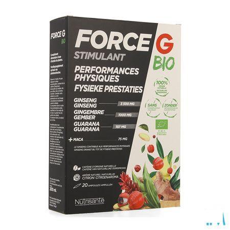 Force G Stimulant Bio Ampullen 20  -  Nutrisante