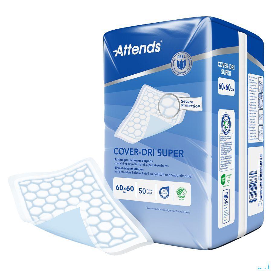Attends Cover Dri Super Onderleg 60x 60cm 1x50