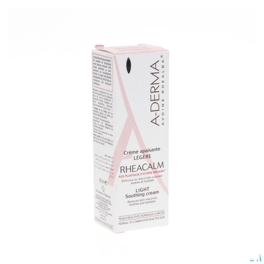 Aderma Rheacalm Creme Apaisante Legere Tube 40 ml  -  Aderma