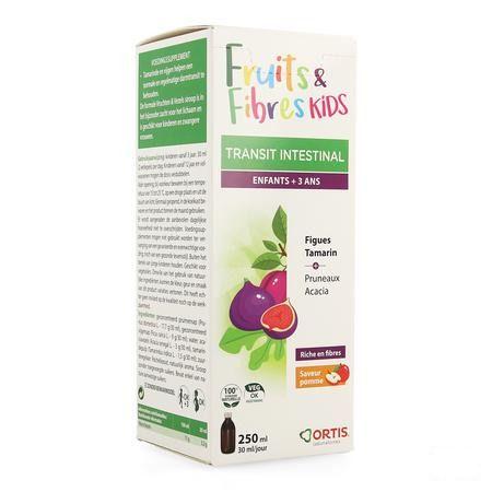Ortis Fruits & Fibres Kid's Sirop 250 ml  -  Ortis