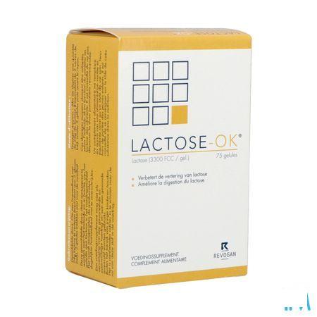 Lactose Ok Capsule 75x353 mg 5744  -  Revogan
