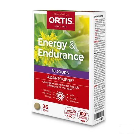 Ortis Energy&endurance Comprimes 2x18  -  Ortis