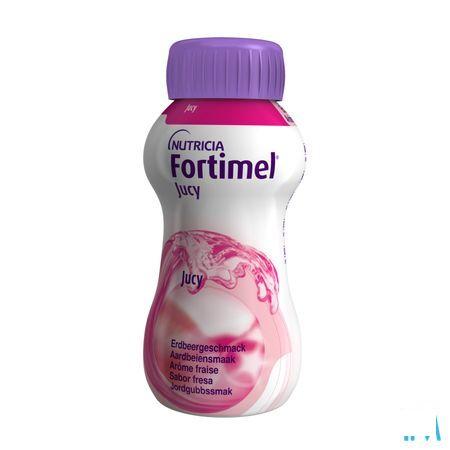 Fortimel Jucy Aardbei Cluster 4x200 ml 65462  -  Nutricia