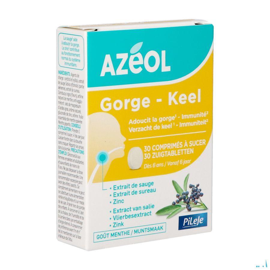 Azeol Gorge Menthe Comp Sucer 30