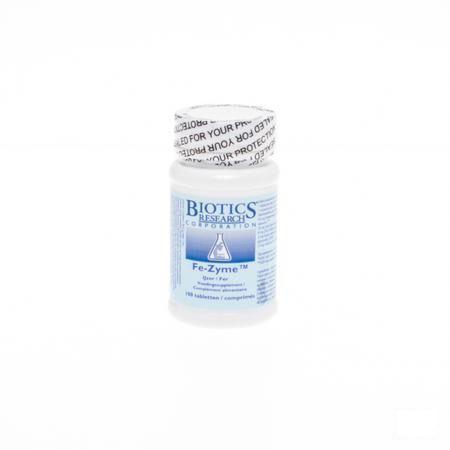 Biotics Fe-Zyme 25mg 100 comprimés  -  Energetica Natura