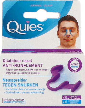 Quies Neusspreider Tegen Snurken Large 1  -  Quies