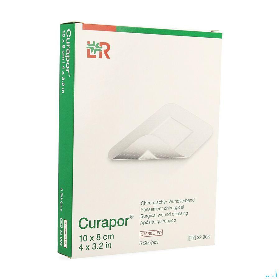 Curapor Pansement Chirurg. Sterile 10cmx 8cm 5 32903  -  Lohmann & Rauscher