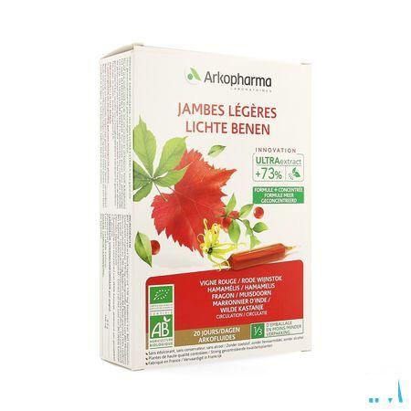 Arkofluide Lichte Benen Bio Ampullen 20  -  Arkopharma