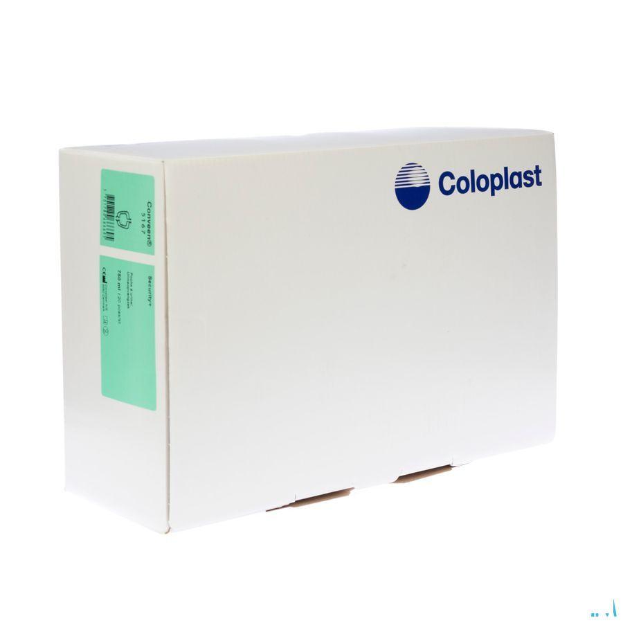Conveen Security Plus Poches Jambe 750 ml 20 5167  -  Coloplast