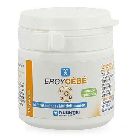 Ergycebe Multivit. Caps 30  -  Lab. Nutergia