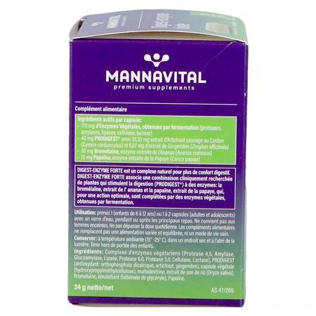 Mannavital Digest Enzyme Forte V-Capsule 60